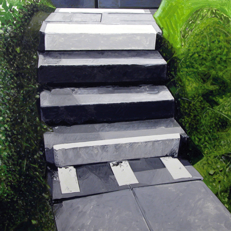 Farny Emilienne, Escalier n2, 2003, 100 x 100
