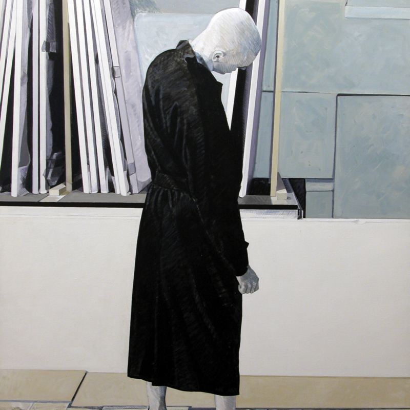 Farny Emilienne, L'atelier n1, 1997, 125 x 100 Emilienne Farny, L'ATELIER N° 1, 1997, acrylique sur toile, 125 x 100 cm