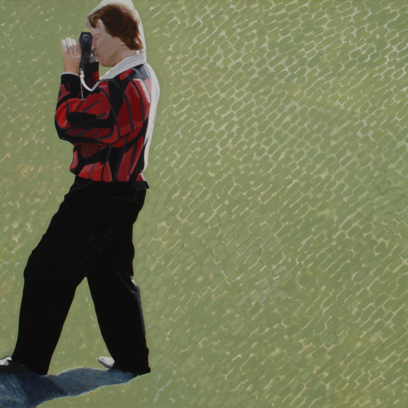 DSC00482_2 Emilienne Farny, LE PHOTOGRAPHE, 1992, acrylique sur toile, 105 x 140 cm