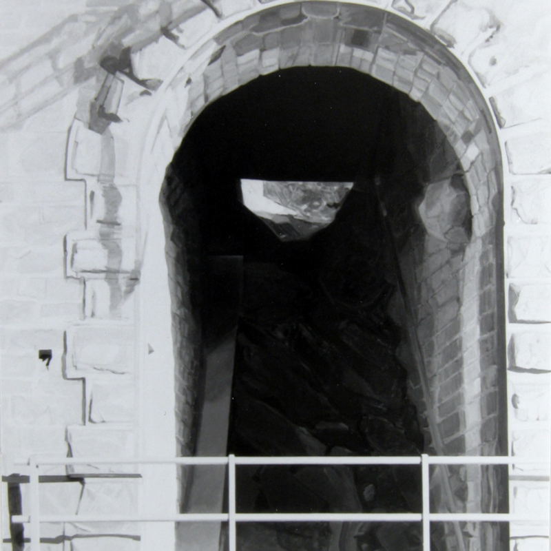 Farny Emilienne, Passage sous voie n7, 1991, 162 x 120 Farny Emilienne, PASSAGE SOUS VOIE N° 7, 1991, acrylique sur toile, 162 x 120 cm
