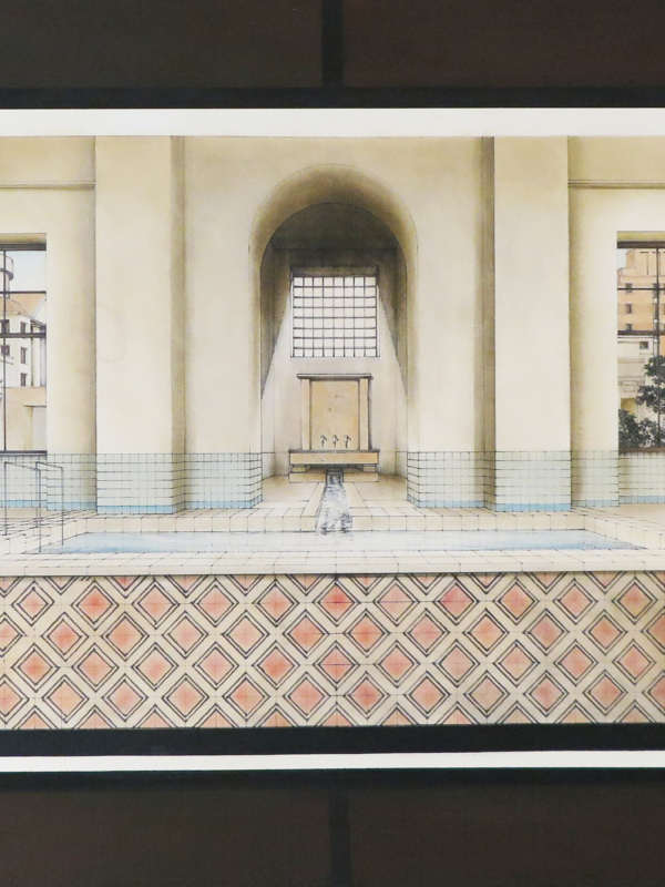 Arduino Cantàfora, PRIMO INTERNO MILANESE, 1985-2023, huile sur toile, 80 x 105 cm