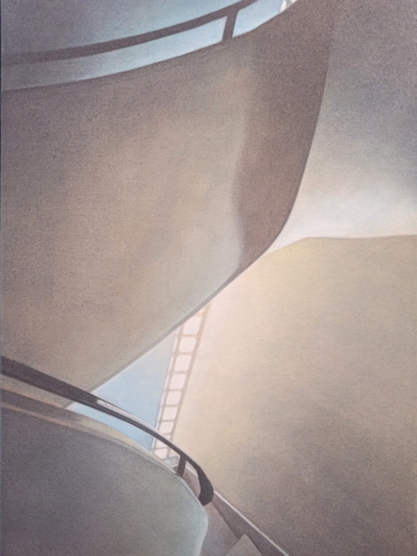 Atsuko Sasaki, ELECTRICITÉ I, 2003, huile sur toile, 55 x 38 cm.