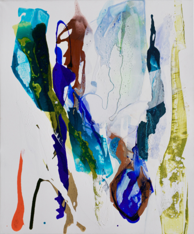 15 Joanna Ingarden, "Sans titre", 2025, acrylique sur toile, 120 x 100 cm