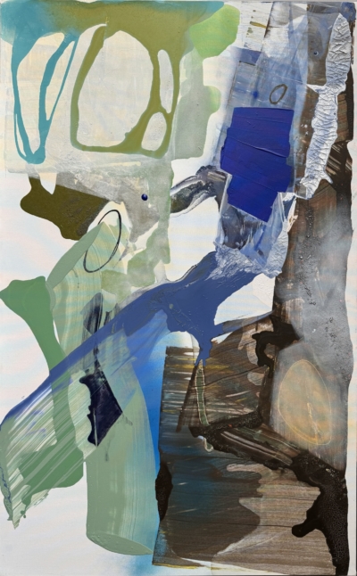 18 Joanna Ingarden, "Sans titre", 2024, acrylique sur toile, 130 x 80 cm