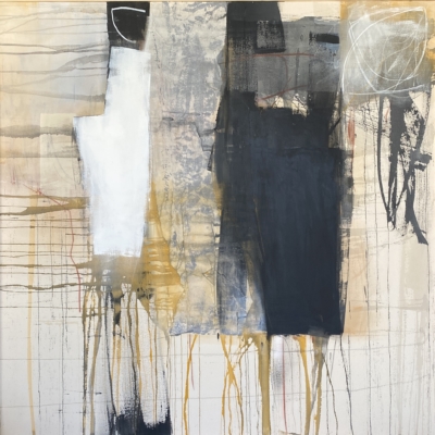 21 Joanna Ingarden, "Sans titre", 2018, acrylique sur toile, 150 x 150 cm