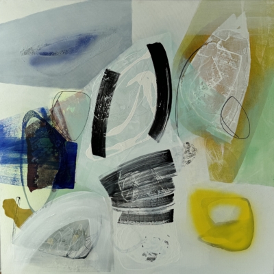 100/100 2024 Joanna Ingarden, "Sans titre", 2024, acrylique sur toile, 100 x 100 cm