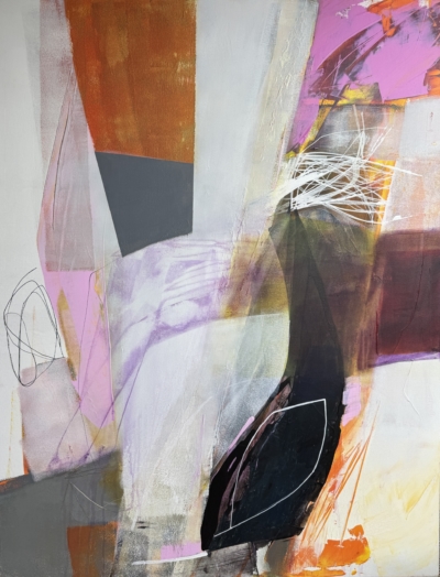 27 Joanna Ingarden, "Sans titre", 2025, acrylique sur toile, 116 x 89 cm