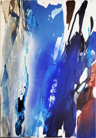 3 Joanna Ingarden, "Sans titre", 2023, acrylique sur toile, 91 x 65 cm