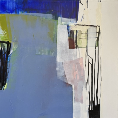 31 Joanna Ingarden, "Sans titre", 2013/2025, acrylique sur toile, 110 x 110 cm