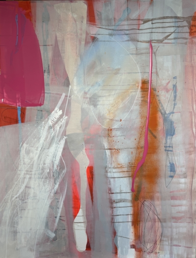 35 Joanna Ingarden, "Sans titre", 2025, acrylique sur toile, 130 x 100 cm