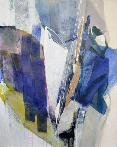 45 Joanna Ingarden, "Sans titre", 2020, acrylique sur toile, 92 x 73 cm