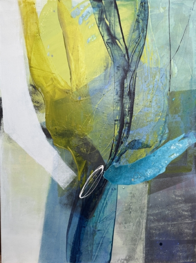 47 Joanna Ingarden, "Sans titre", 2021, acrylique sur toile, 80 x 60 cm