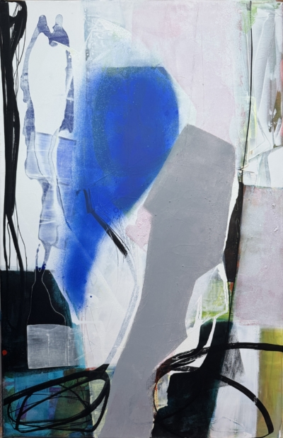 49 Joanna Ingarden, "Sans titre", 2025, acrylique sur toile, 100 x 65 cm