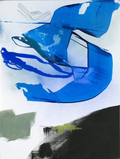 6 Joanna Ingarden, "Sans titre", 2022, acrylique sur toile, 116 x 89 cm