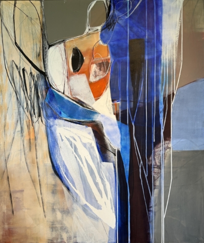 60 Joanna Ingarden, "Sans titre", 2024, acrylique sur toile, 140 x 120 cm