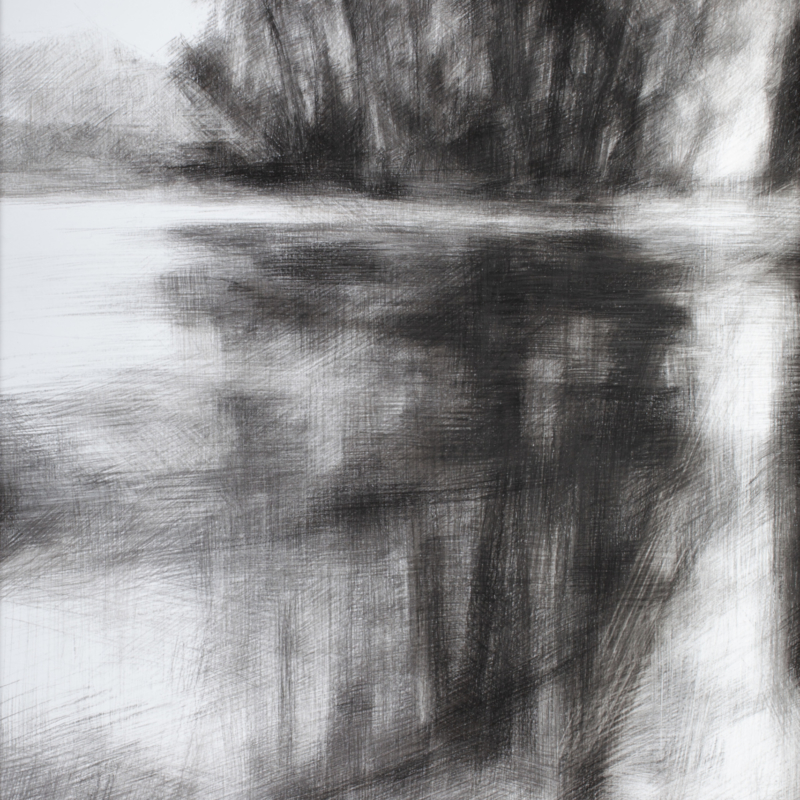 fusain-pierrenoire_80x110_2021-1 Corinne Kramer, "Sans titre", 2021, fusain et pierre noire, 110 x 80 cm