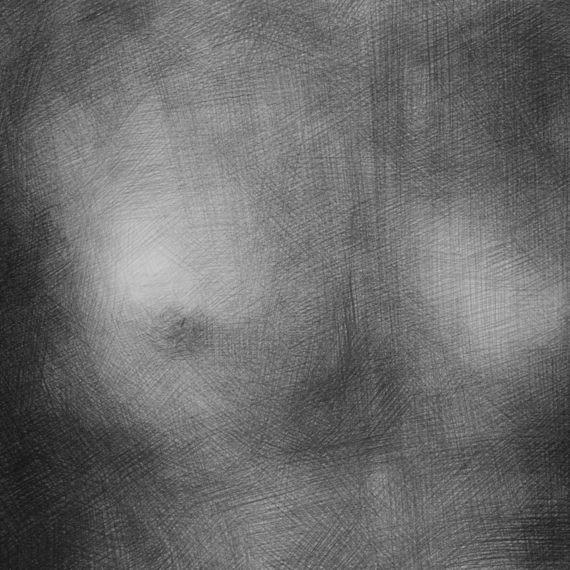 pastel à l'huile - 50x70 - 2025-1 Corinne Kramer, "Sans titre", 2025, pastel à l'huile, 50 x 70 cm
