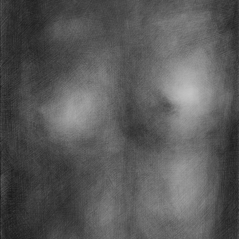 pastel à l'huile - 60x80 - 2025-3 Corinne Kramer, "Sans titre", 2025, pastel à l'huile, 80 x 60 cm