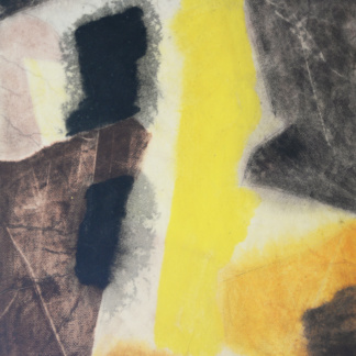 DUBUIS Fernand, "Composition", aquarelle sur papier, sans date.