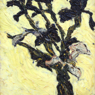 OYEX Jacqueline, "Dans un vase", huile sur toile, 1957.