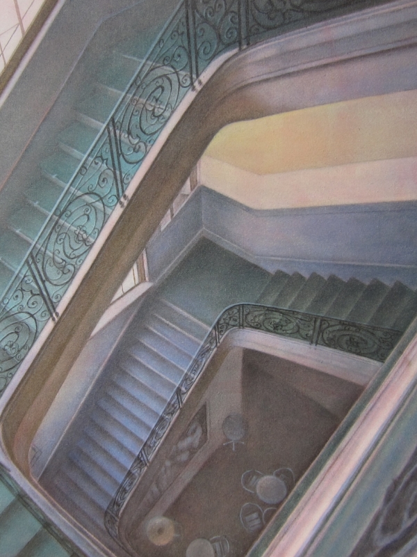 Atsuko Sasaki, "Rond", 2019, huile sur toile, 45.5 x 53 cm