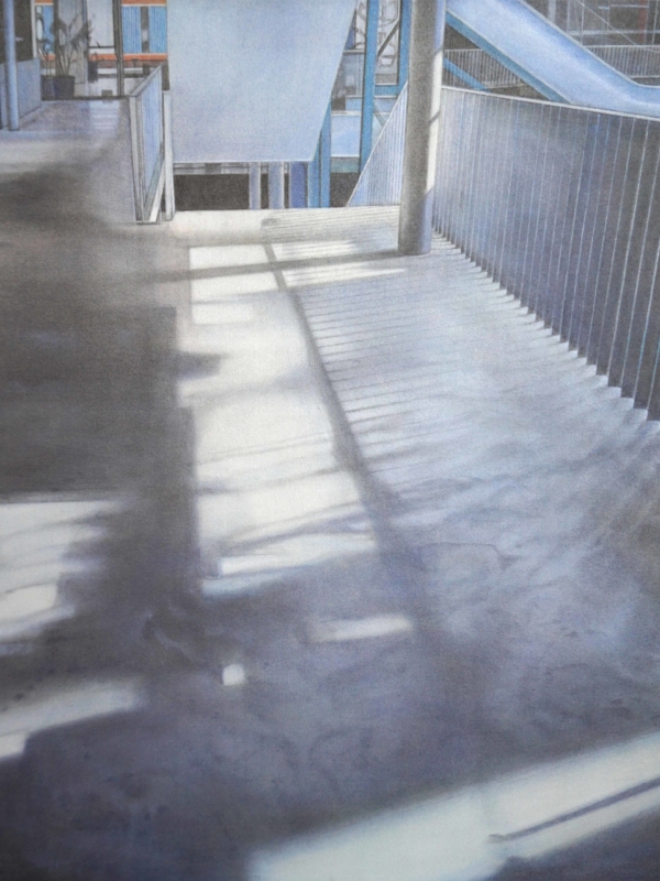 Atsuko Sasaki, "Signe I", 2025, huile sur toile, 81 x 65 cm