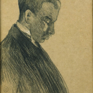 René AUBERJONOIS, "Autoportrait"