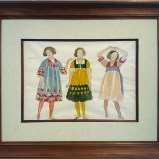 Ernest BIÉLER, "Trois Valaisannes"