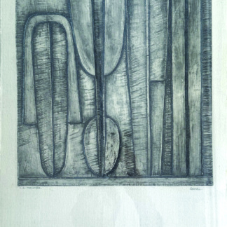 Pierre COURTIN, «Composition», 1954