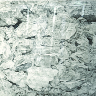 Marc DE BERNARDIS, «Le pierrier», 2014