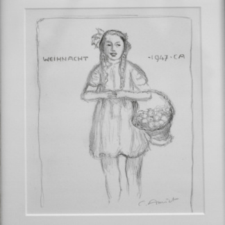 Cuno AMIET, «Sans titre», 1947