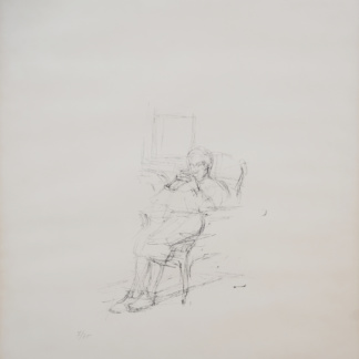 Alberto GIACOMETTI, "Mère de l’artiste assise II", 1965