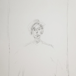 Alberto GIACOMETTI, "Tête de jeune homme", 1964