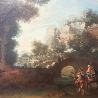 ANONYME, "Fuite en Égypte", XVIII siècle