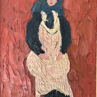 Jacqueline OYEX, «Femme au tablier», 1963