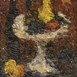 Jacqueline OYEX, «Coupe de fruits», 1960