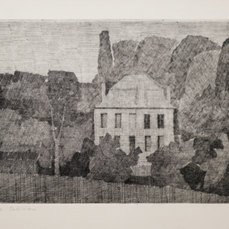 Gérard de PALÉZIEUX, «Paysage à Dorigny», 1963