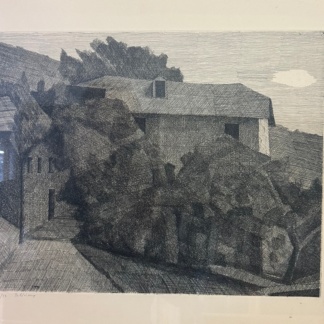 Gérard de PALÉZIEUX, "Randogne (près de Sierre)", 1971