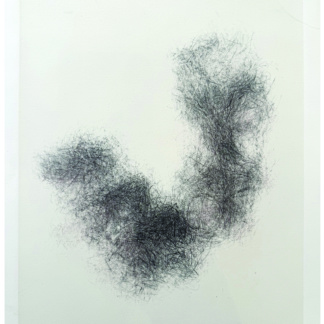 Edmond QUINCHE, "Sans titre - pour Luce", lithographie sur papier chine, 32 x 26 cm.