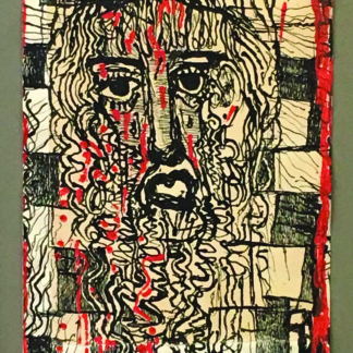 Louis SOUTTER, "Tête de Christ", 1930-37